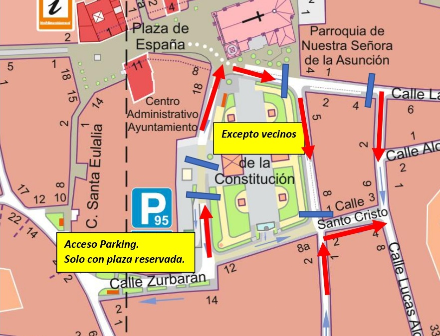 corte Parque Contitución