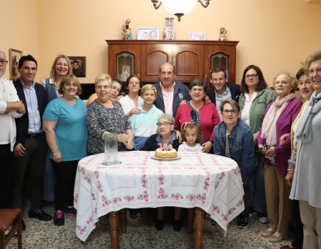 Javiera Nieto Gutiérrez cumple 100 años