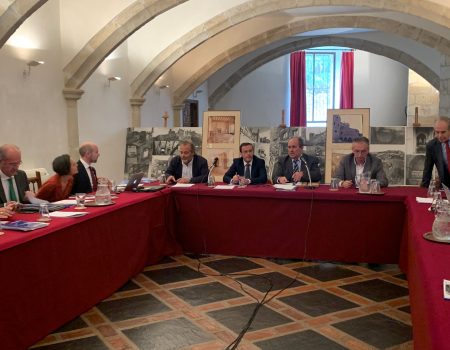 Gallardo y Quintana hablan sobre la fusión de Don Benito-Villanueva en el Consejo GEM Extremadura