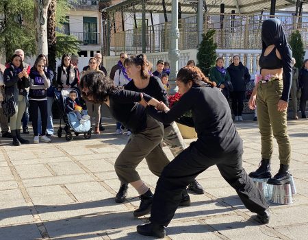 Manifiesto y una performance para conmemorar el Día Internacional de la Eliminación de la Violencia Contra las Mujeres