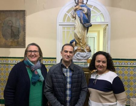 José Antonio Manzano Gil, Hermano Mayor de la Hermandad de Nuestra Señora de la Aurora