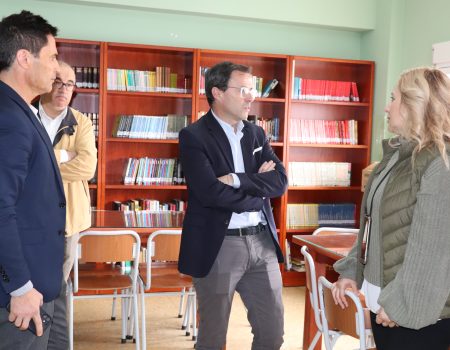 El alcalde visita el colegio San José para conocer los proyectos que tienen para este nuevo curso