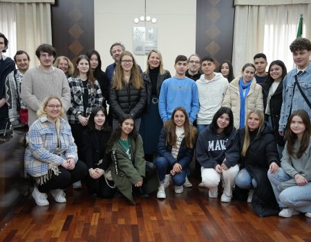 Alumnos alemanes visitan el Ayuntamiento