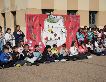 El CEIP Miguel de Cervantes celebra el Día Mundial de la Paz