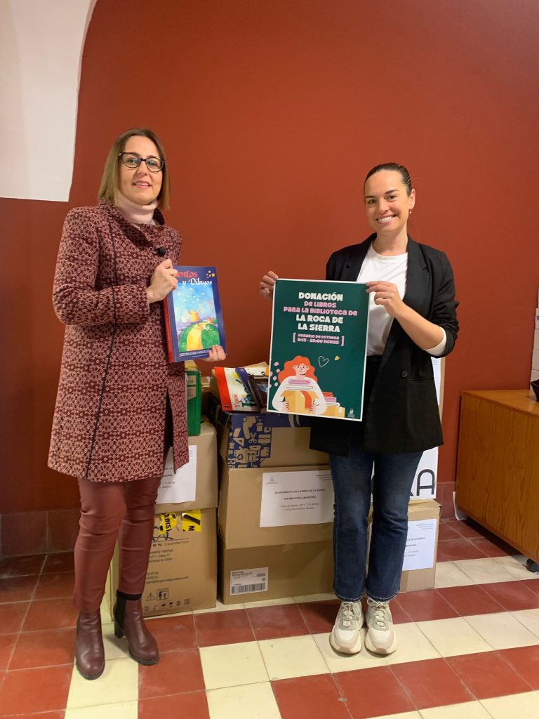 Los villanovenses donan casi 3000 libros para la biblioteca de La Roca ...