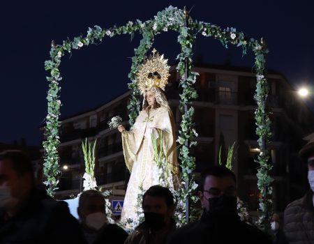 El sábado 28, la Virgen de la Aurora regresa a la ciudad