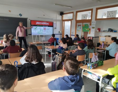 164 alumnos participan en la campaña “Por ti, por mi, por el planeta ¡recicla!”