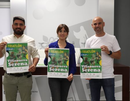 El I Triatlón “Ciudad de Villanueva” acogerá dos pruebas entre Villanueva y Entrerríos