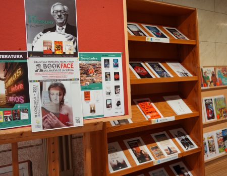 Ray Bradbury, autor del mes de abril en la biblioteca Felipe Trigo