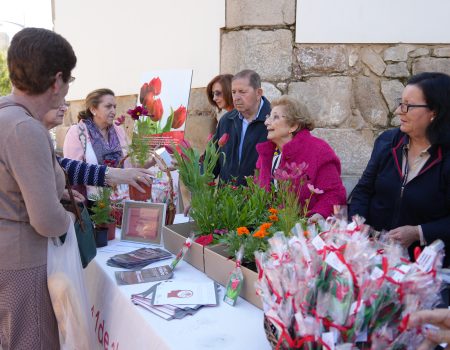 Mesa informativa y manifiesto, actividades para celebrar el Día Mundial del Párkinson