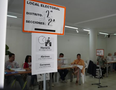 Los candidatos a la Alcaldía ejercen su derecho al voto