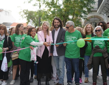 Más de 600 personas participaron en la segunda edición de la caminata contra el cáncer