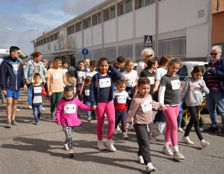 El CEIP Virgen del Pilar realiza una marcha contra la leucemia