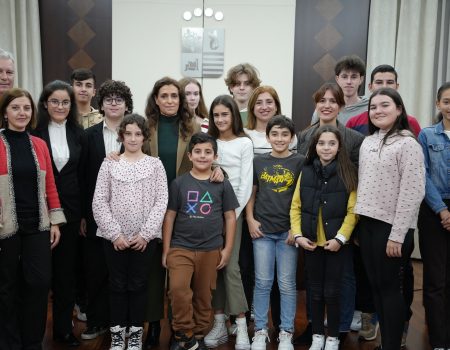 María Rico González, alcaldesa infantil y adolescente de Villanueva de la Serena