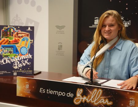 Hinchables, talleres infantiles y juegos de habilidades en el parque navideño infantil