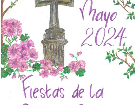 Marta Ramos, ganadora del XX concurso de carteles de las fiestas de la Santa Cruz