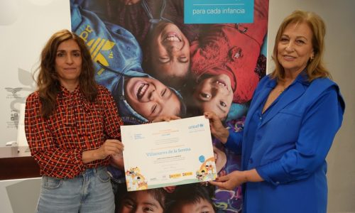 Villanueva recibe la renovación de su sello de Ciudad Amiga de la Infancia