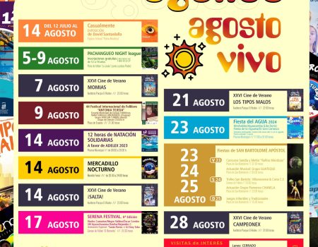 Agenda “Agosto vivo”