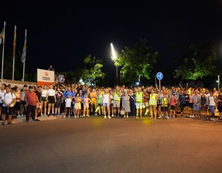 Éxito de participación en la trigésima segunda marcha nocturna a Magacela