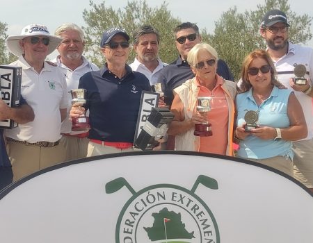 El campo de golf Quinto Coto acoge el campeonato de Extremadura de Pitch & Putt