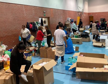 Villanueva de la Serena se vuelca con los afectados por la DANA