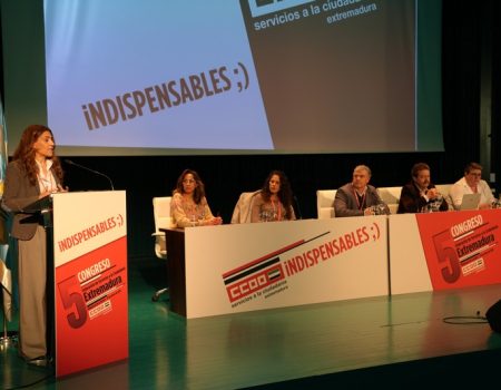 CCOO celebra su 5º congresos en Villanueva de la Serena