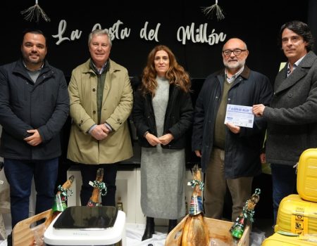 Julián Romero, ganador, de la 27 Cesta del Millón valorada en 7.000 euros