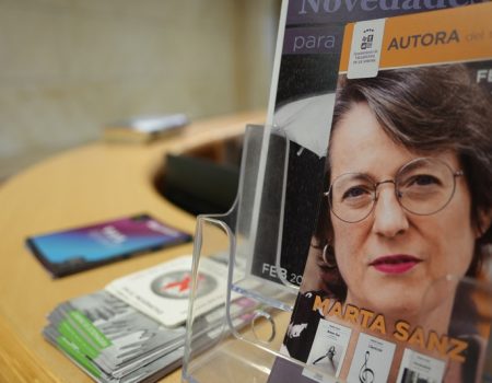 Marta Sanz, autora del mes de febrero en la biblioteca Felipe Trigo