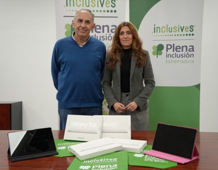 Inclusives compra material con la recaudación de la Carrera de Navidad