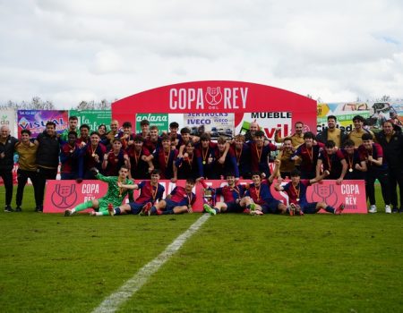 El FC Barcelona se proclama campeón de la Copa del Rey Juvenil