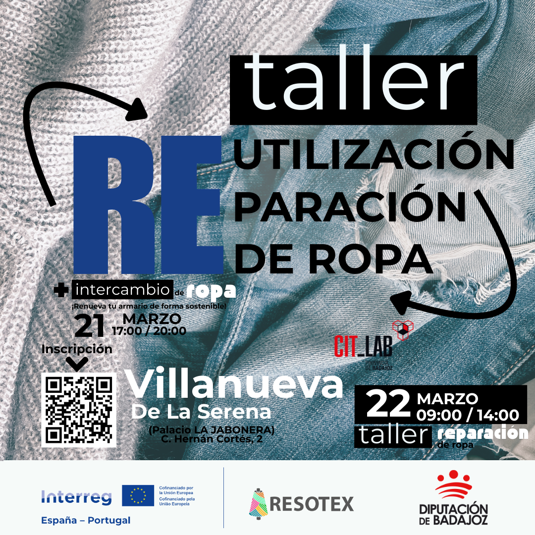 cartel taller reutilización