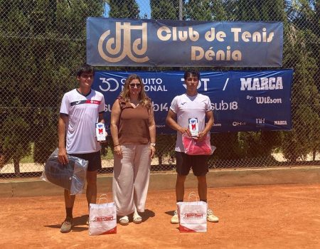 El villanovense Diego Vilches, finalista en el Torneo Marca de Denia