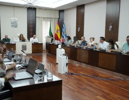Cedido a la Diputación un tramo de la Ronda de la Hispanidad por el que discurrirá un vial de acceso directo a la cooperativa