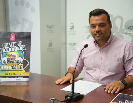 56 empresas participarán en la iniciativa “Comercio Villanueva en la calle. Semana de compras”