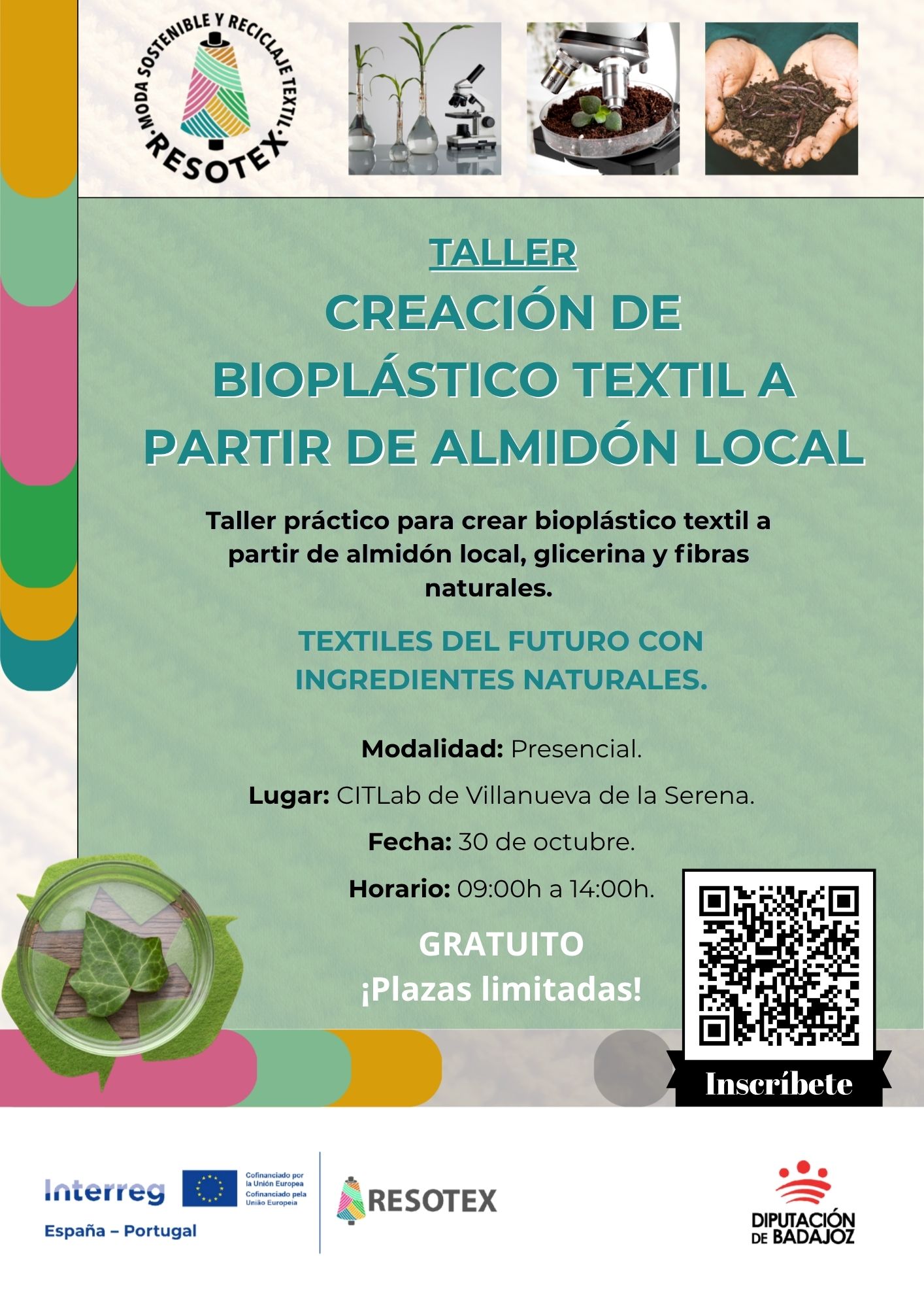 Cartel INFO Bioplásticos