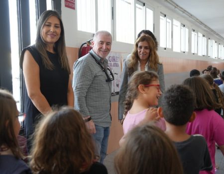 La alcaldesa Ana Belén Fernández visita el CEIP Virgen del Pilar
