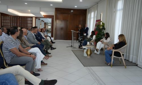 La alcaldesa Ana Belén Fernández asiste a la jornada “Presente y futuro empresarial comarcal” que organiza APYME