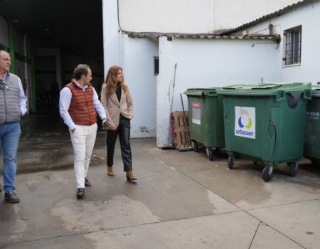 La alcaldesa Ana Belén Fernández visita Urbaser