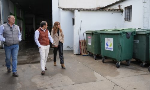 La alcaldesa Ana Belén Fernández visita Urbaser