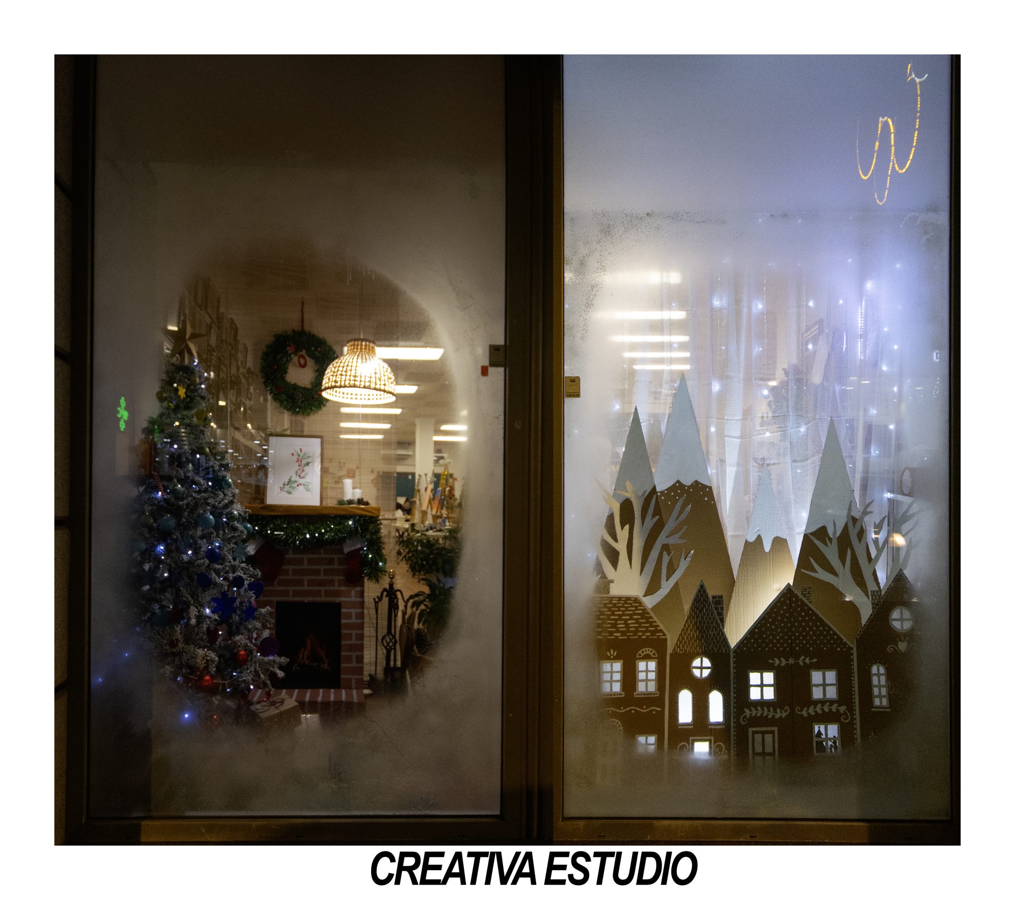 Creativa. Estudio de Artes Plásticas, ganadora del concurso de escaparates de Navidad 2025