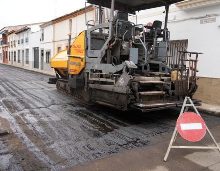 Comienza una nueva fase del plan de asfaltado en siete calles