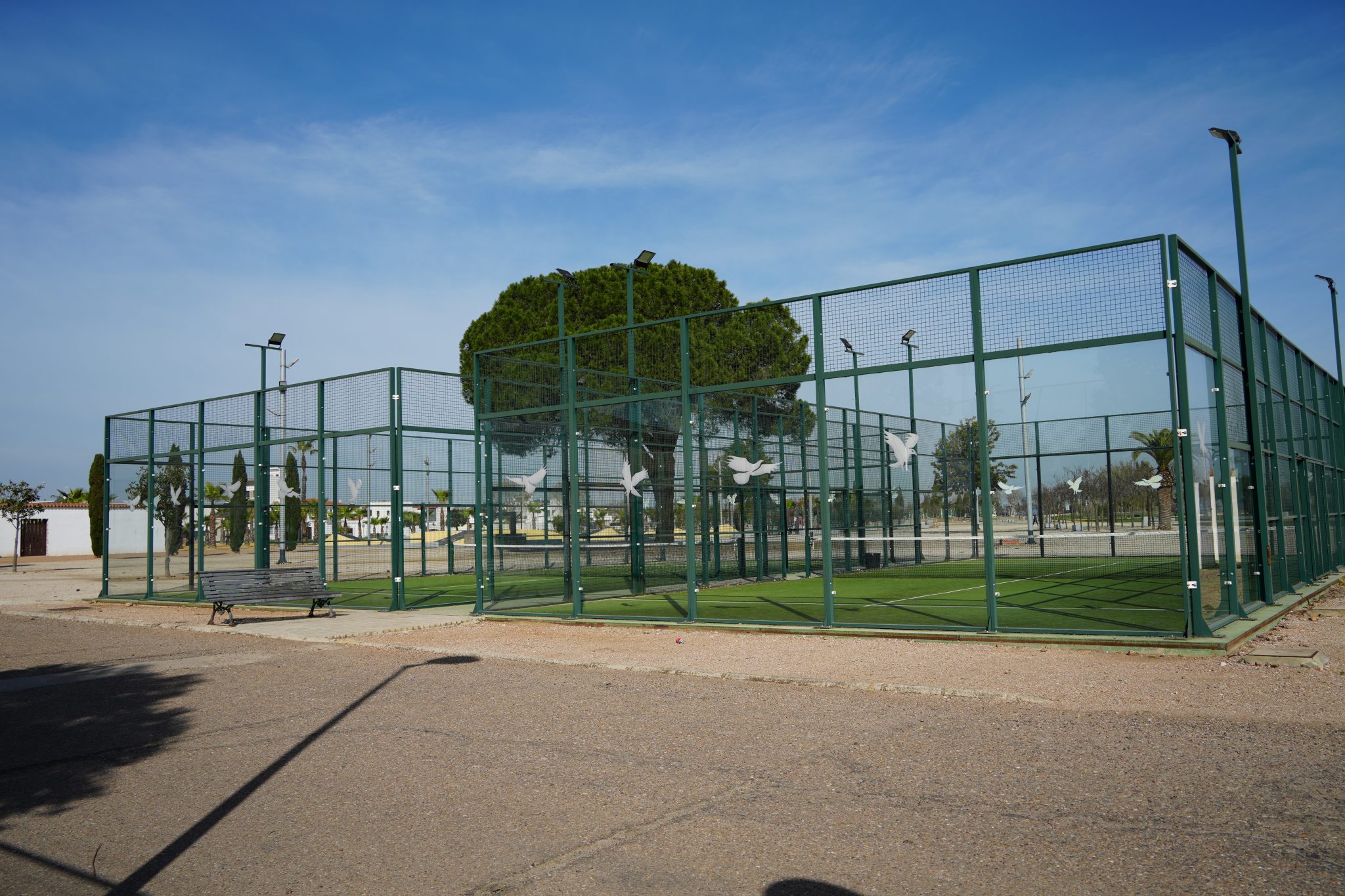 Aprobado el expediente para contratar la obra de las cubiertas de las dos pistas de pádel