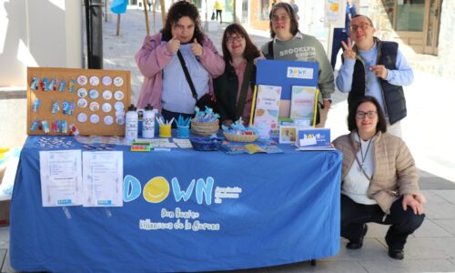 La Asociación Down Don Benito-Villanueva instala este jueves 19 una mesa informativa en Las Pasaderas