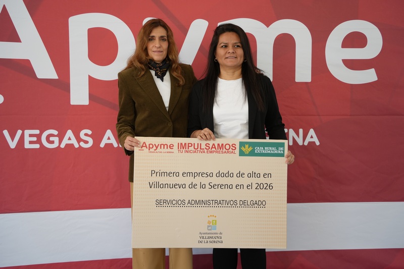 La empresa villanovense Servicios Administrativos Delgado se alza con uno de los premios “Impulsa tu iniciativa empresarial” de Apyme
