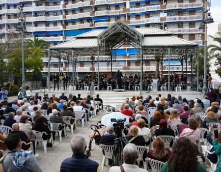 La música cofrade hace disfrutar a los asistentes del X Certamen de Bandas Lucas Alonso