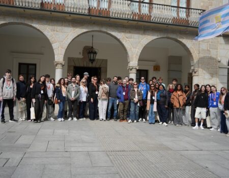 Alumnos de Suecia, Grecia, Francia y Portugal visitan el Ayuntamiento