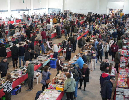 Miles de personas visitan la décimo quinta edición de la Feria del Coleccionismo