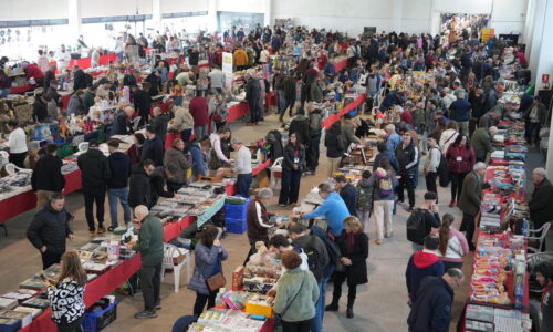Miles de personas visitan la décimo quinta edición de la Feria del Coleccionismo