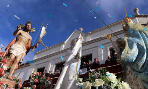 Comienza la Semana Santa villanovense con la procesión de la Virgen de los Dolores