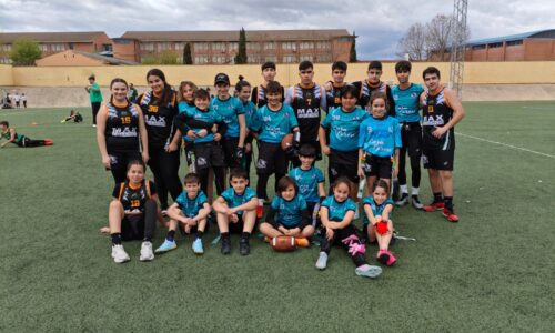 Un total de 180 deportistas de 6 a 17 años de flag football se dieron cita el fin de semana en la V Entrekids Bowl